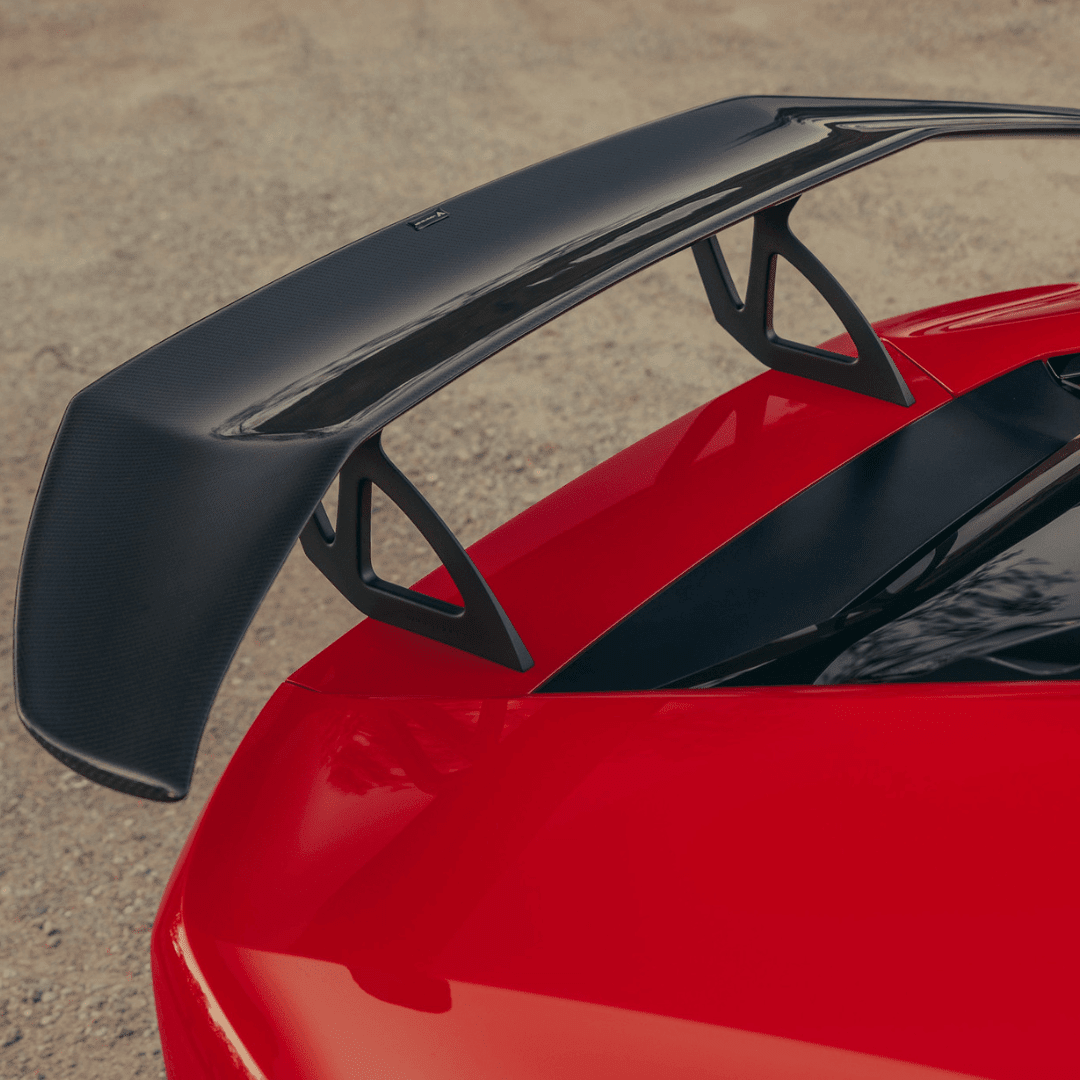 Lamborghini Huracan Mondiale Edizione Aero Wing Blade w/ Aluminum Uprights - AUTOID® - Rear Wings - Vorsteiner