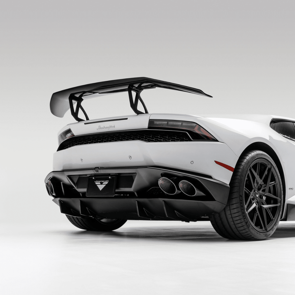 Lamborghini Huracan Mondiale Edizione Aero Wing Blade w/ Aluminum Uprights - AUTOID® - Rear Wings - Vorsteiner