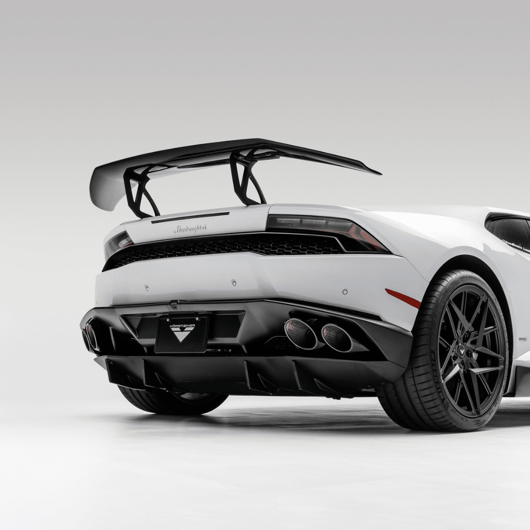 Lamborghini Huracan Mondiale Edizione Aero Wing Blade w/ Aluminum Uprights - AUTOID® - Rear Wings - Vorsteiner