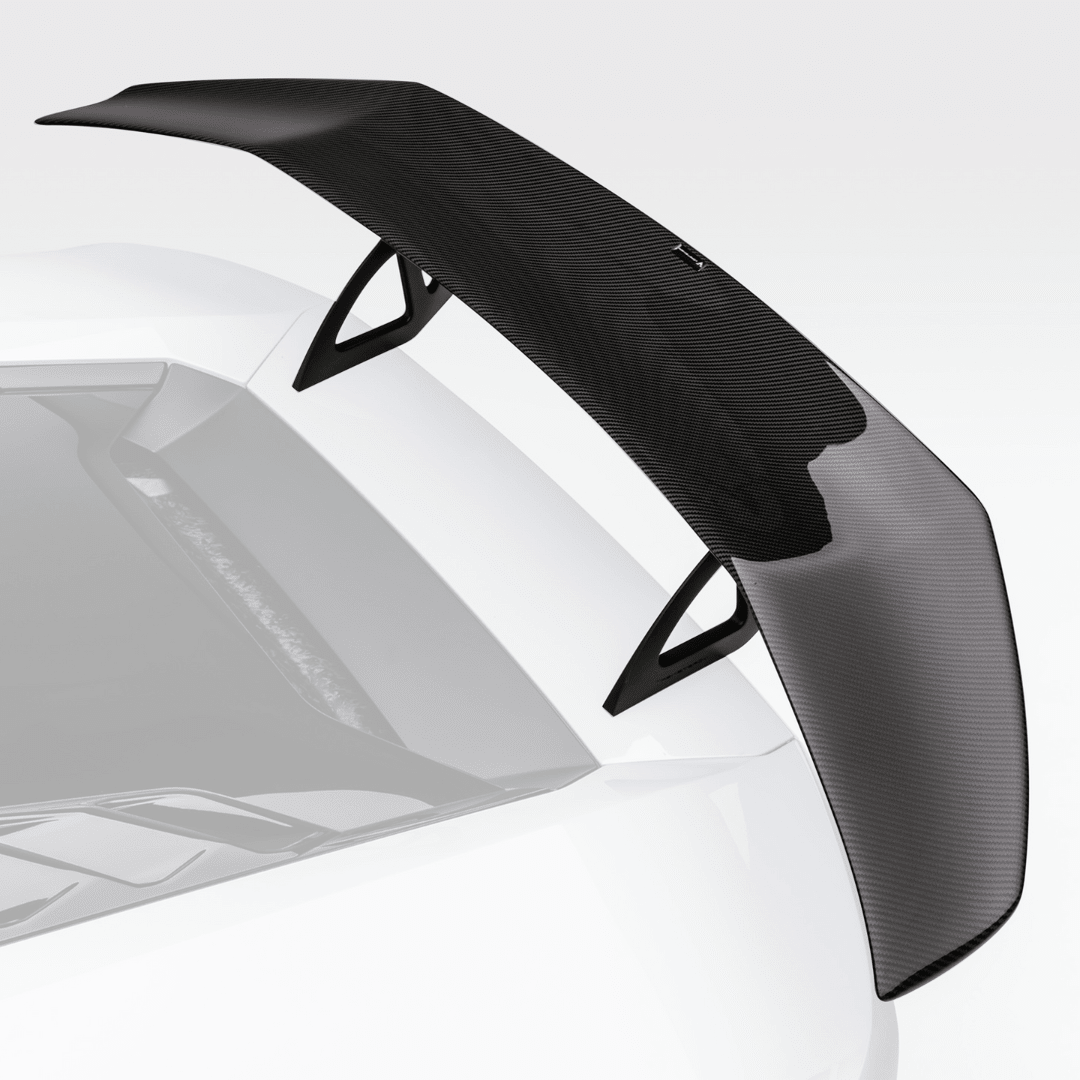 Lamborghini Huracan Mondiale Edizione Aero Wing Blade w/ Aluminum Uprights - AUTOID® - Rear Wings - Vorsteiner