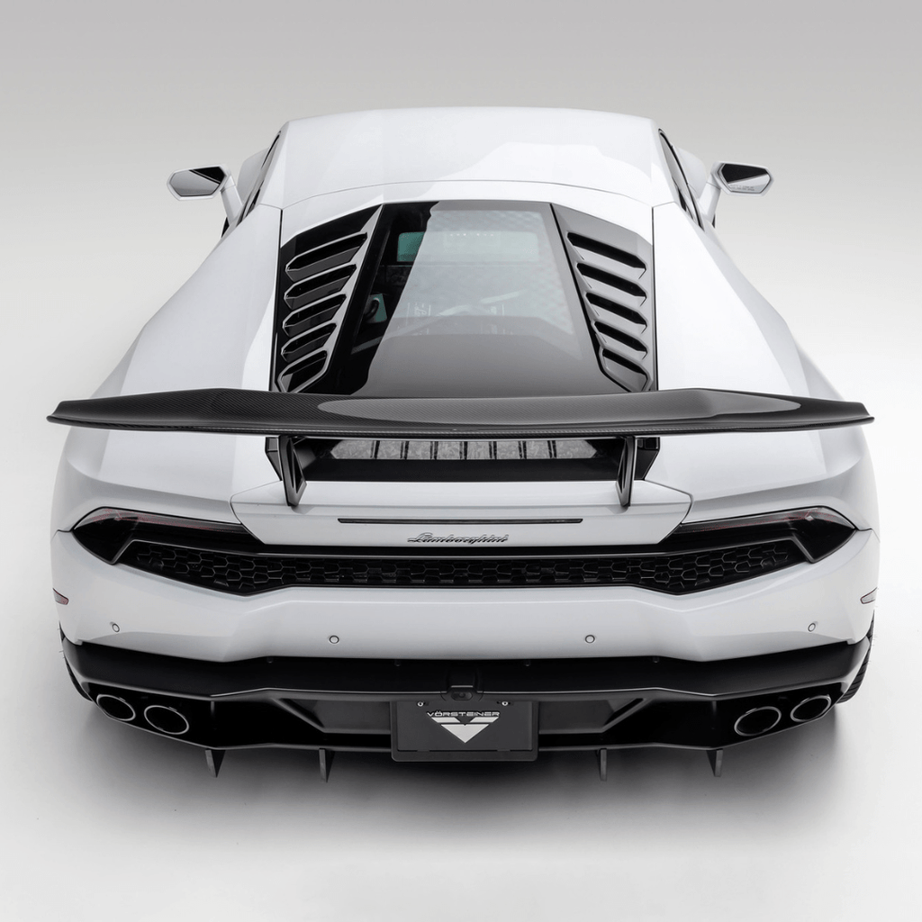 Lamborghini Huracan Mondiale Edizione Aero Wing Blade w/ Aluminum Uprights - AUTOID - Rear Wings - Vorsteiner