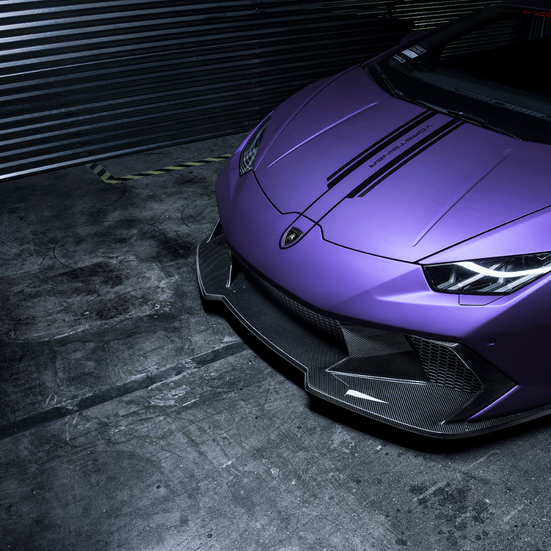 Lamborghini Huracan Novara Edizione Aero Front Bumper w/ Front Spoiler - AUTOID® - Front & Rear Bumpers - Vorsteiner