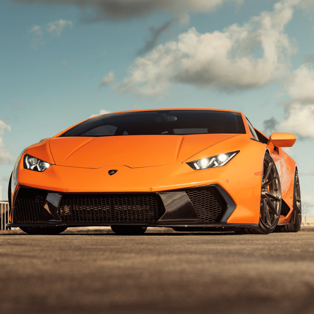 Lamborghini Huracan Novara Edizione Aero Front Bumper w/ Front Spoiler - AUTOID® - Front & Rear Bumpers - Vorsteiner