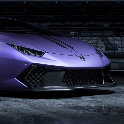 Lamborghini Huracan Novara Edizione Aero Front Bumper w/ Front Spoiler - AUTOID® - Front & Rear Bumpers - Vorsteiner