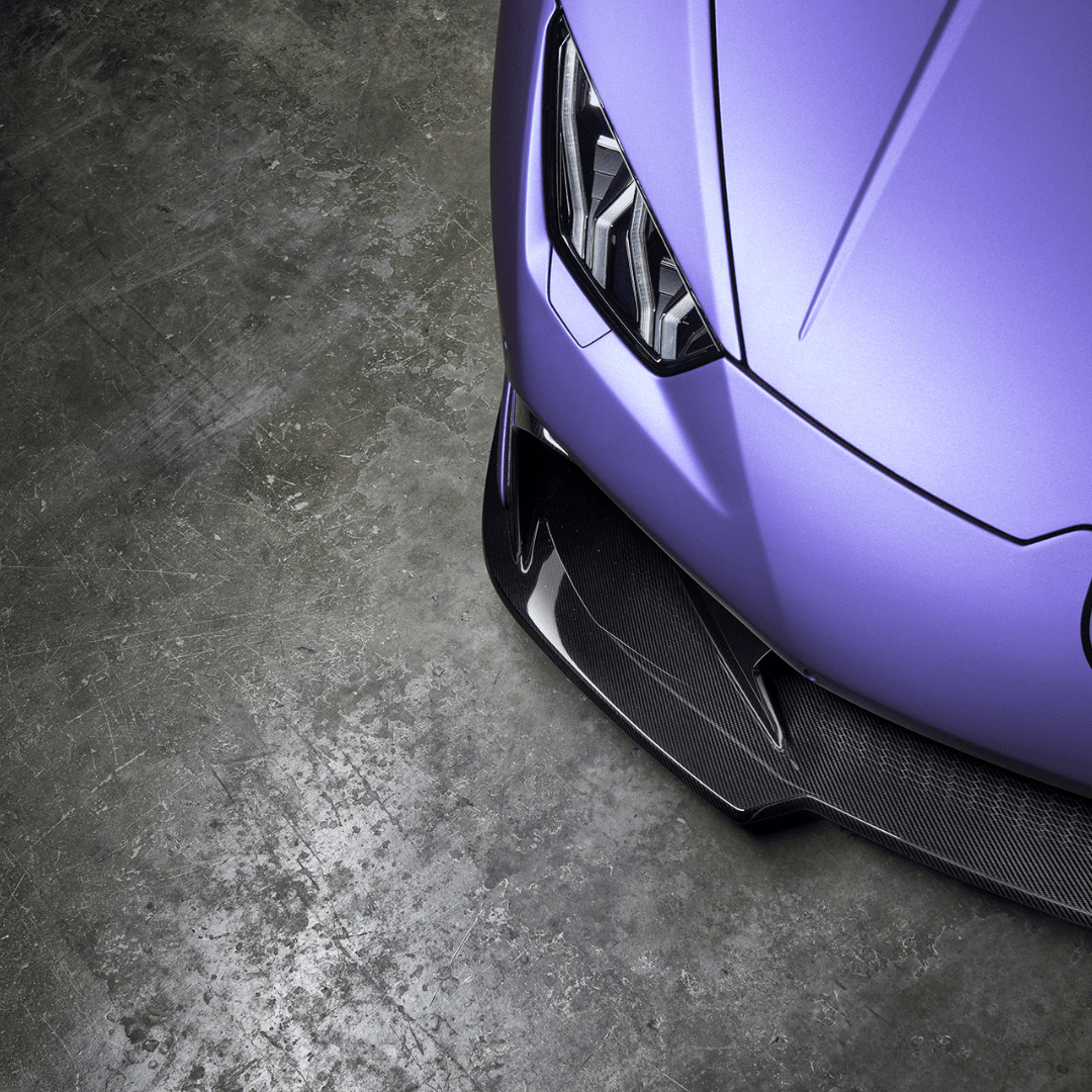 Lamborghini Huracan Novara Edizione Aero Front Bumper w/ Front Spoiler - AUTOID® - Front & Rear Bumpers - Vorsteiner