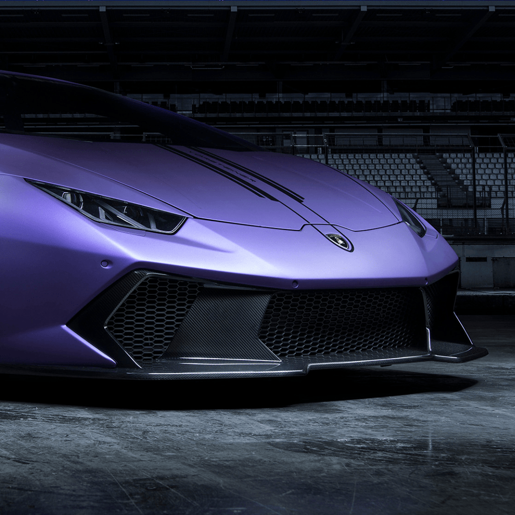 Lamborghini Huracan Novara Edizione Aero Front Bumper w/ Front Spoiler - AUTOID - Front & Rear Bumpers - Vorsteiner
