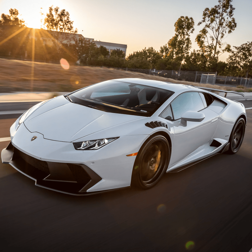 Lamborghini Huracán Novara Edizione Aero Front Fenders with Integrated Vents and Splash Shields by Vorsteiner - AUTOID - Fender Trim - Vorsteiner