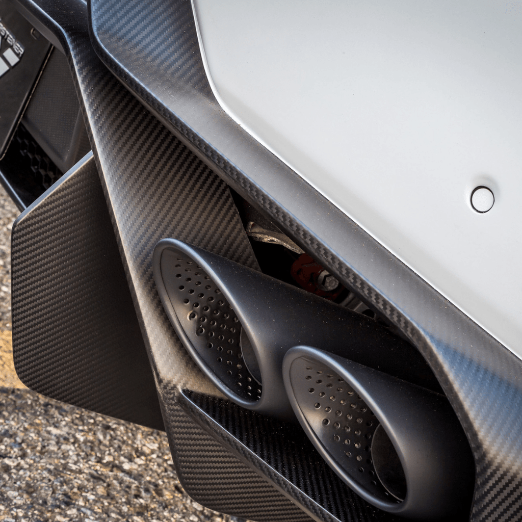 Lamborghini Huracan Novara Edizione Aero Rear Bumper w/ Rear Diffuser by Vorsteiner - AUTOID - Front & Rear Bumpers - Vorsteiner