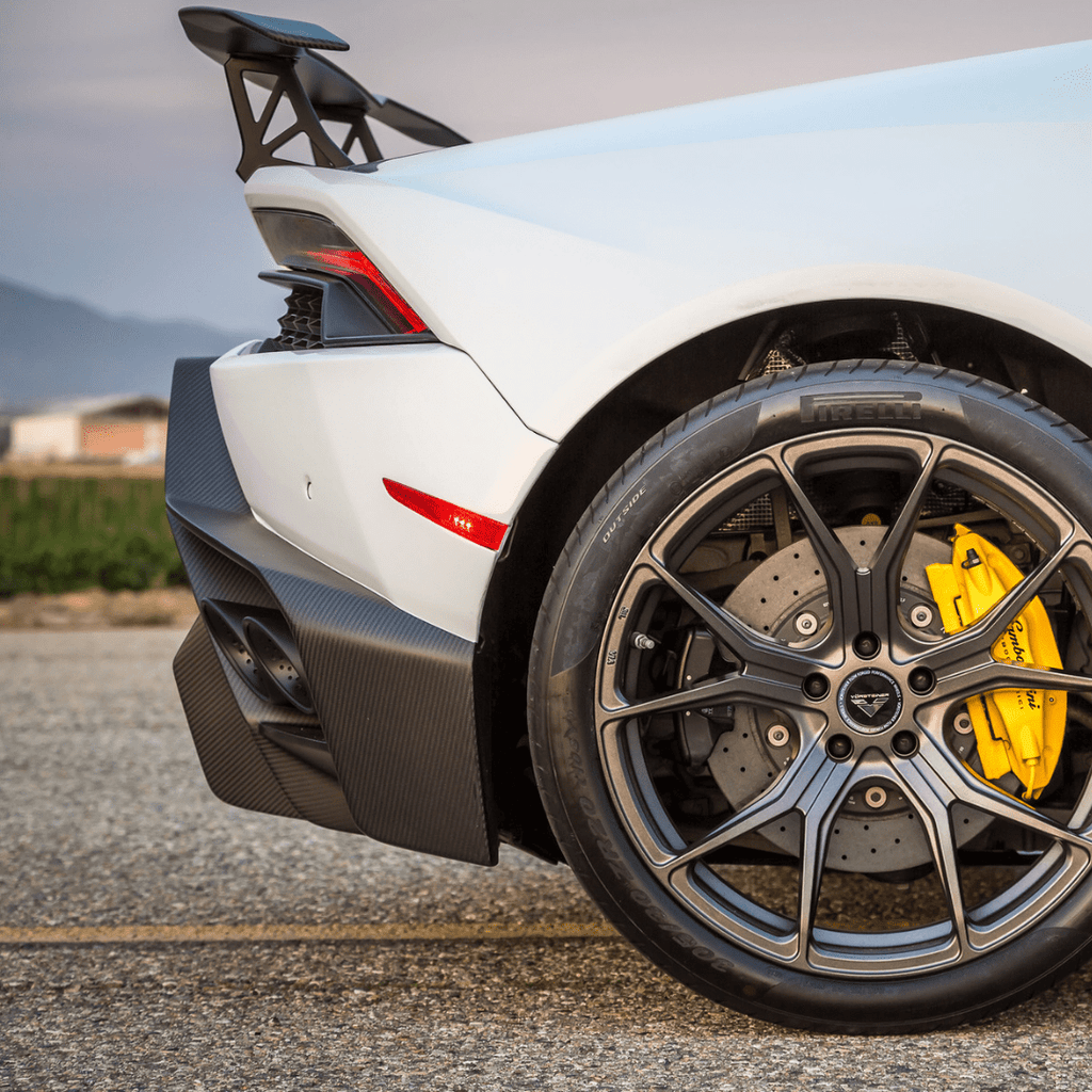 Lamborghini Huracan Novara Edizione Aero Rear Bumper w/ Rear Diffuser by Vorsteiner - AUTOID - Front & Rear Bumpers - Vorsteiner