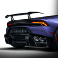Lamborghini Huracan Novara Edizione Aero Rear Bumper w/ Rear Diffuser by Vorsteiner - AUTOID - Front & Rear Bumpers - Vorsteiner