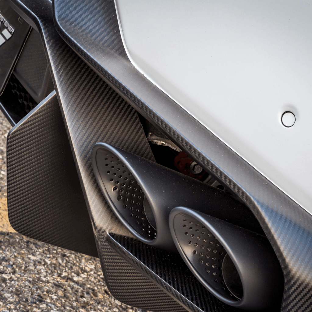 Lamborghini Huracan Novara Edizione Aero Rear Bumper w/ Rear Diffuser by Vorsteiner - AUTOID® - Front & Rear Bumpers - Vorsteiner
