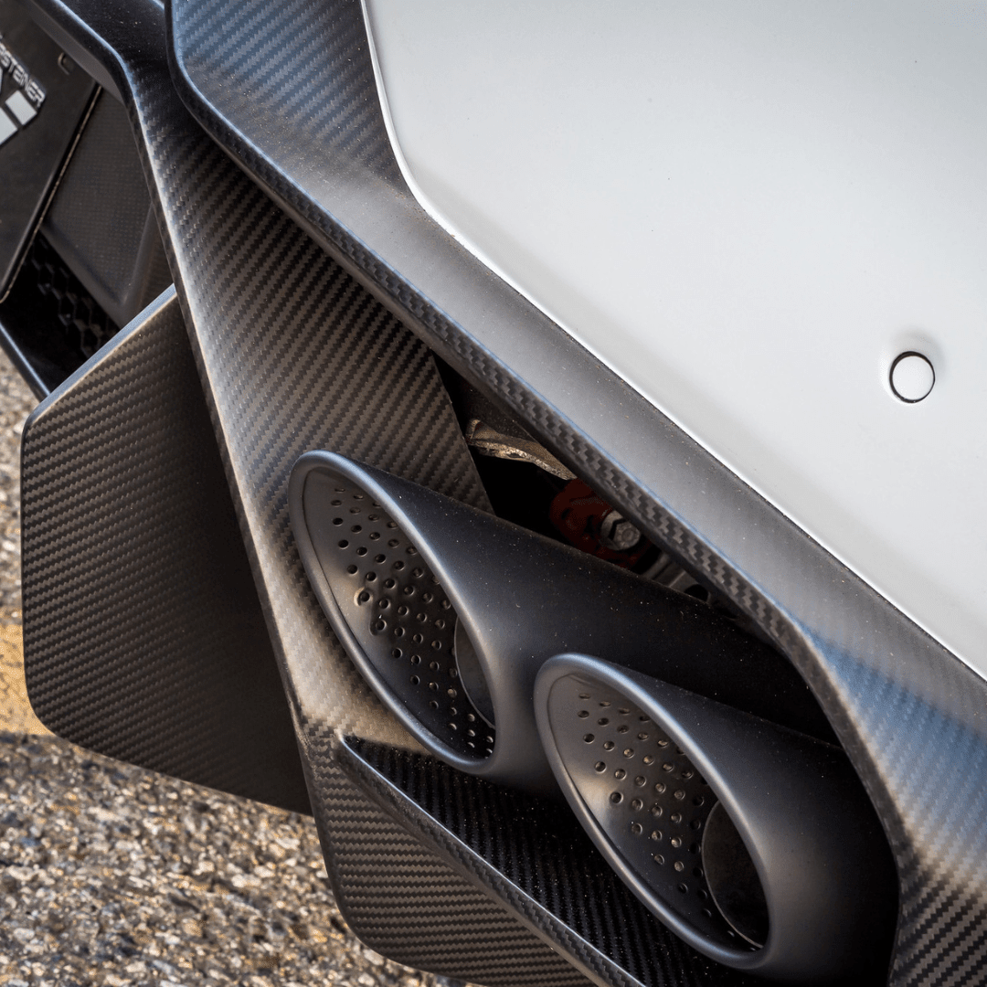 Lamborghini Huracan Novara Edizione Aero Rear Bumper w/ Rear Diffuser by Vorsteiner - AUTOID® - Front & Rear Bumpers - Vorsteiner