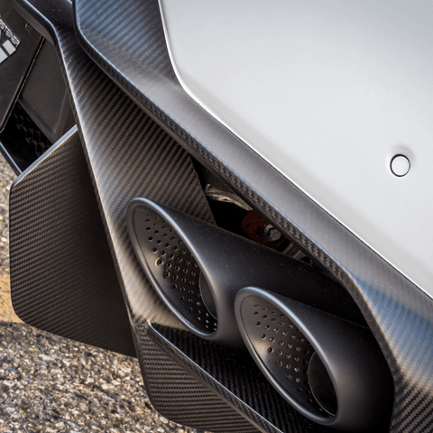 Lamborghini Huracan Novara Edizione Aero Rear Bumper w/ Rear Diffuser by Vorsteiner - AUTOID® - Front & Rear Bumpers - Vorsteiner