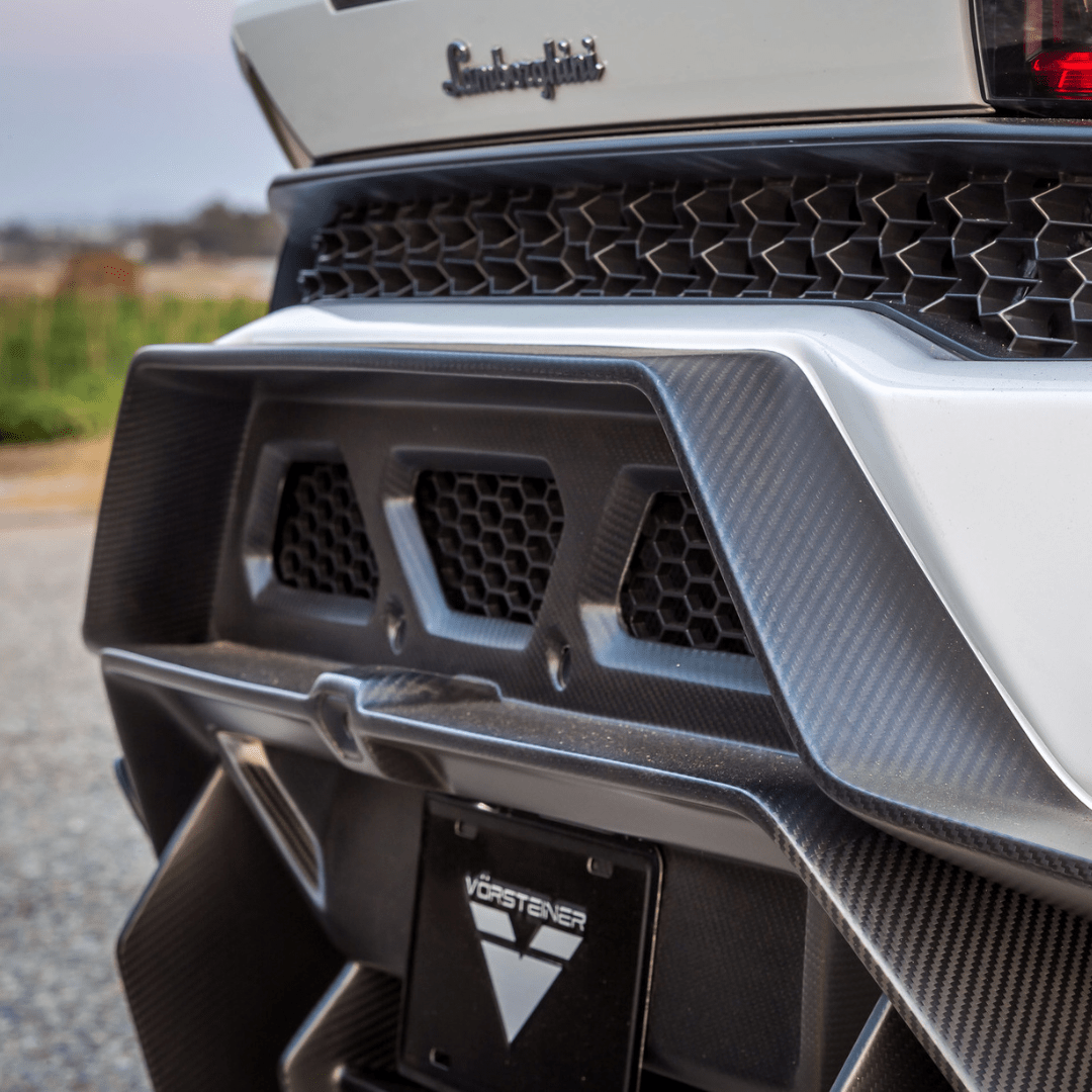 Lamborghini Huracan Novara Edizione Aero Rear Bumper w/ Rear Diffuser by Vorsteiner - AUTOID® - Front & Rear Bumpers - Vorsteiner