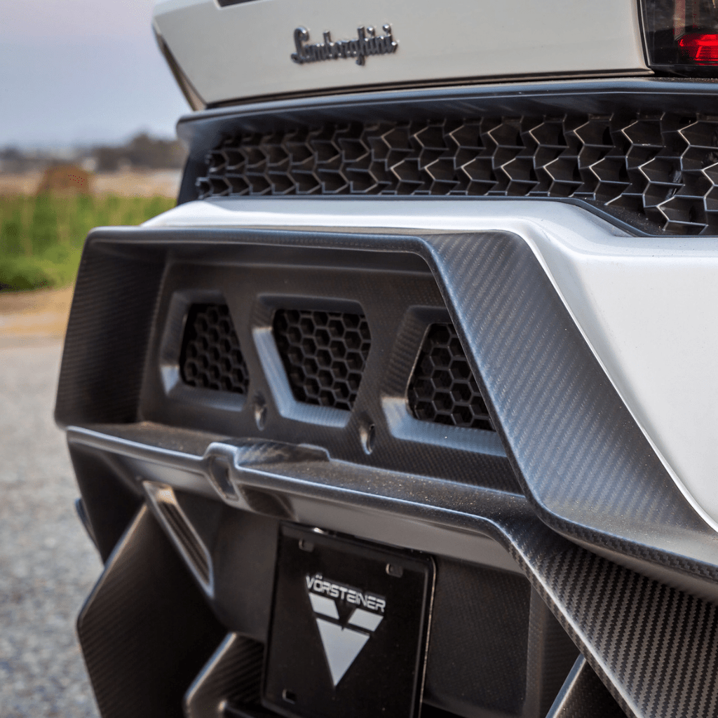 Lamborghini Huracan Novara Edizione Aero Rear Bumper w/ Rear Diffuser by Vorsteiner - AUTOID - Front & Rear Bumpers - Vorsteiner