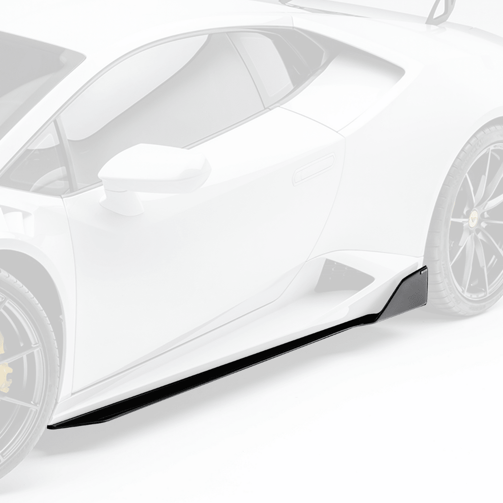 Lamborghini Huracan Novara Edizione Aero Side Blades by Vorsteiner - AUTOID® - Side Skirts & Winglets - Vorsteiner