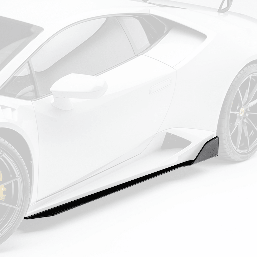 Lamborghini Huracan Novara Edizione Aero Side Blades by Vorsteiner - AUTOID® - Side Skirts & Winglets - Vorsteiner