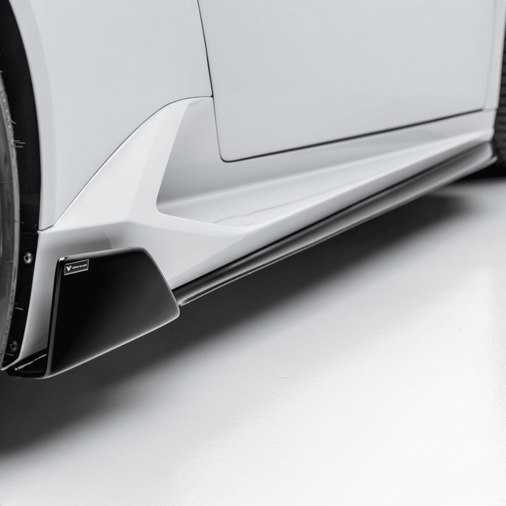 Lamborghini Huracan Novara Edizione Aero Side Blades by Vorsteiner - AUTOID® - Side Skirts & Winglets - Vorsteiner