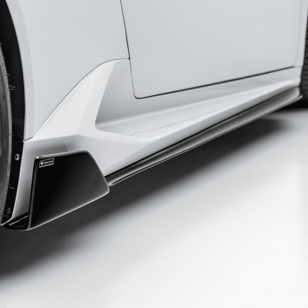 Lamborghini Huracan Novara Edizione Aero Side Blades by Vorsteiner - AUTOID® - Side Skirts & Winglets - Vorsteiner