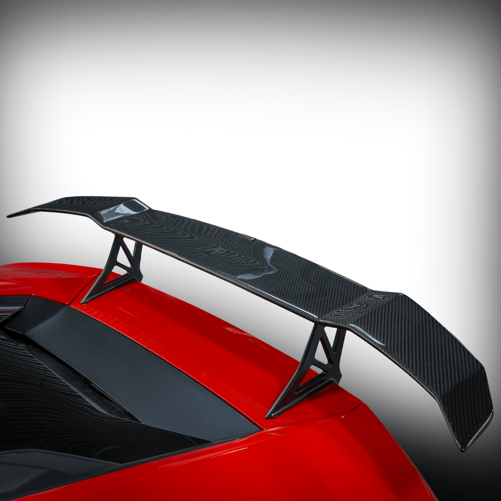 Lamborghini Huracan Novara Edizione Aero Wing Blade w/ Aluminum Uprights - AUTOID - Rear Wings - Vorsteiner