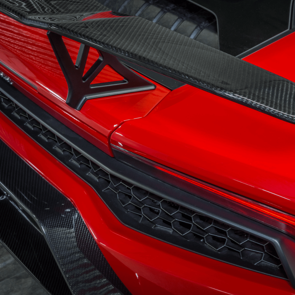 Lamborghini Huracan Novara Edizione Aero Wing Blade w/ Aluminum Uprights - AUTOID - Rear Wings - Vorsteiner
