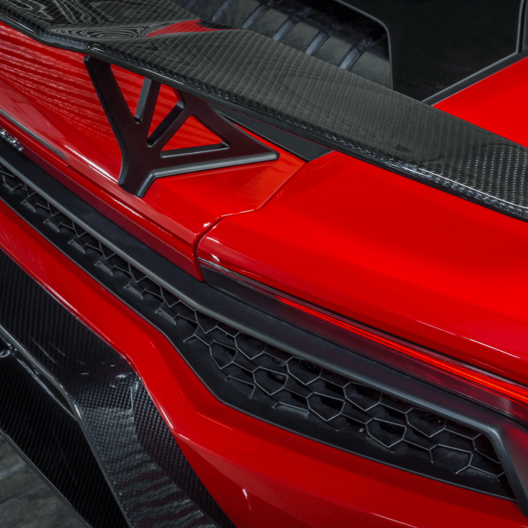 Lamborghini Huracan Novara Edizione Aero Wing Blade w/ Aluminum Uprights - AUTOID® - Rear Wings - Vorsteiner