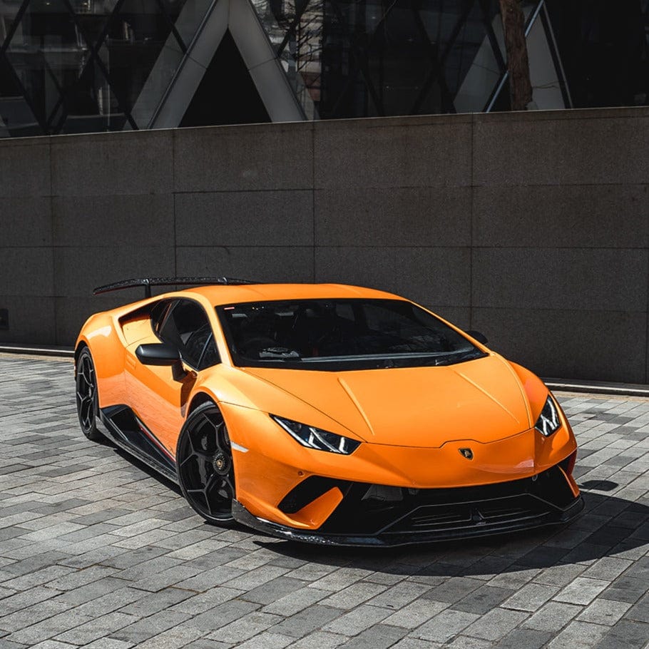 Lamborghini Huracan Performante Full Forged Carbon Fibre Front Splitter - AUTOID - Front Lips & Splitters - CT Design