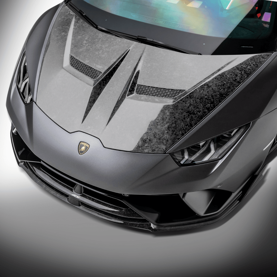 Lamborghini Huracan Performante Vicenza Edizione Aero Bonnet (Carbon Matrix) - AUTOID® - Front Hood - Vorsteiner