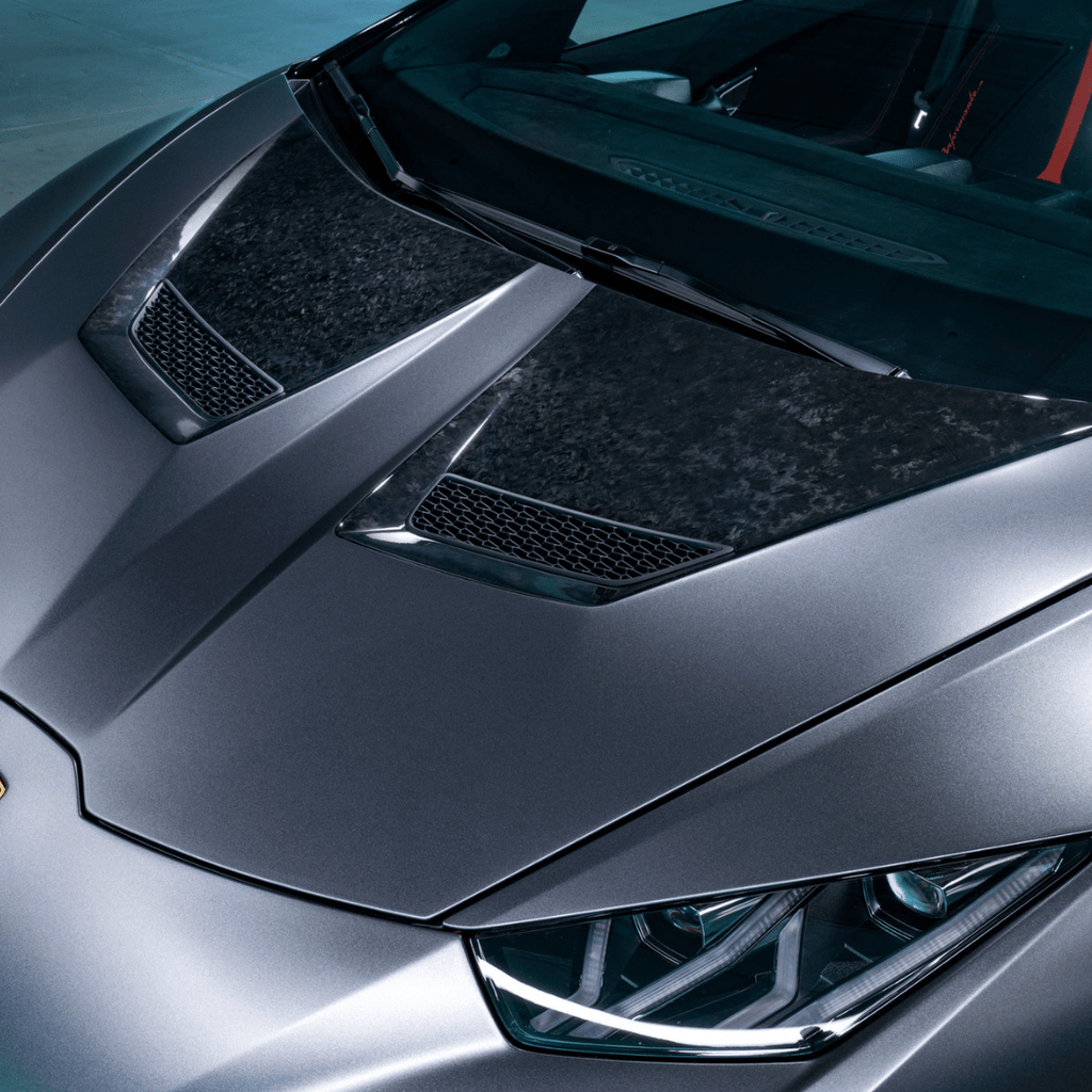 Lamborghini Huracan Performante Vicenza Edizione Aero Bonnet (Carbon Matrix) - AUTOID - Front Hood - Vorsteiner