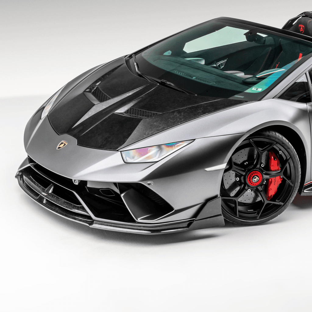 Lamborghini Huracan Performante Vicenza Edizione Aero Bonnet (Carbon Matrix) - AUTOID® - Front Hood - Vorsteiner