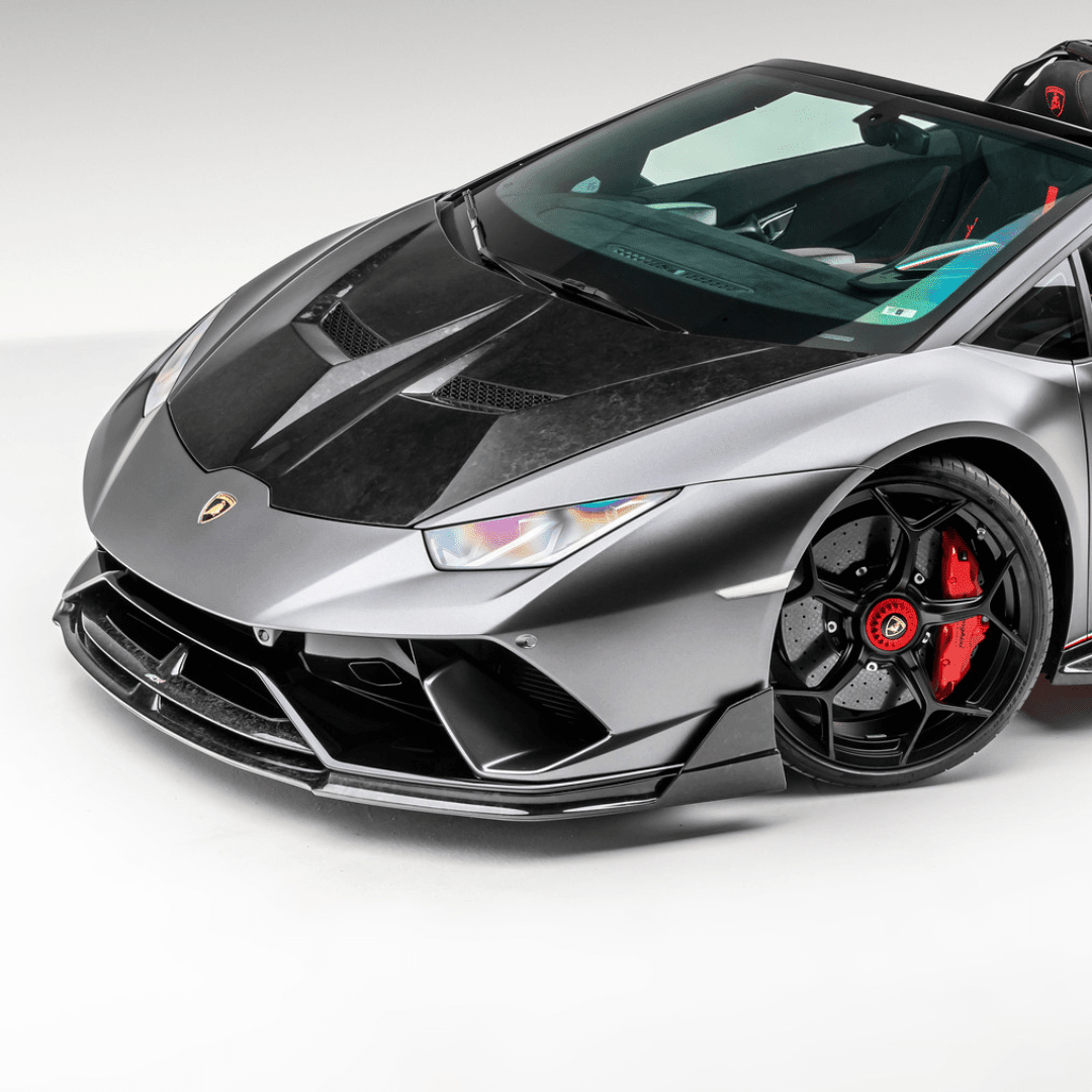 Lamborghini Huracan Performante Vicenza Edizione Aero Bonnet (Carbon Matrix) - AUTOID® - Front Hood - Vorsteiner