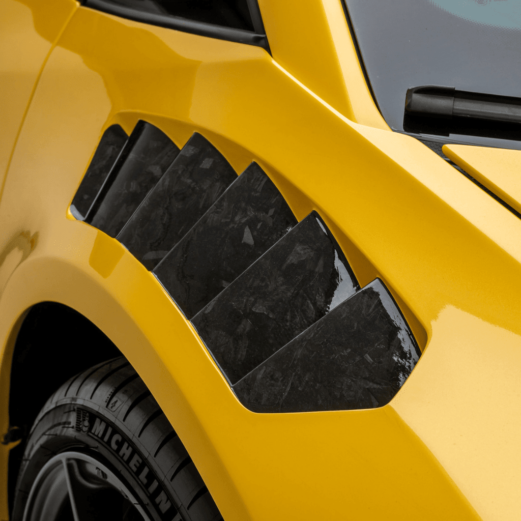 Lamborghini Huracán Performante Vicenza Edizione Aero Front Fenders with Integrated Vents and Splash Shields by Vorsteiner - AUTOID® - Fender Trim - Vorsteiner