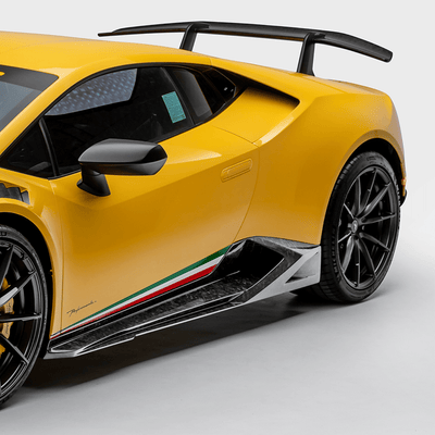 Lamborghini Huracan Performante Vicenza Edizione Aero Side Blades by Vorsteiner - AUTOID - Side Skirts & Winglets - Vorsteiner