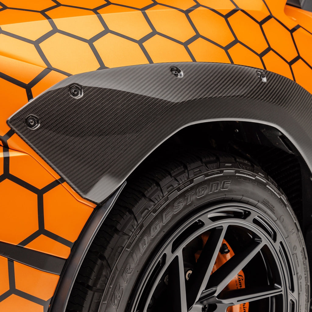 Lamborghini Huracan Sterrato VRS Aero Fender Flares Carbon Fiber by Vorsteiner - AUTOID - Fender Trim - Vorsteiner