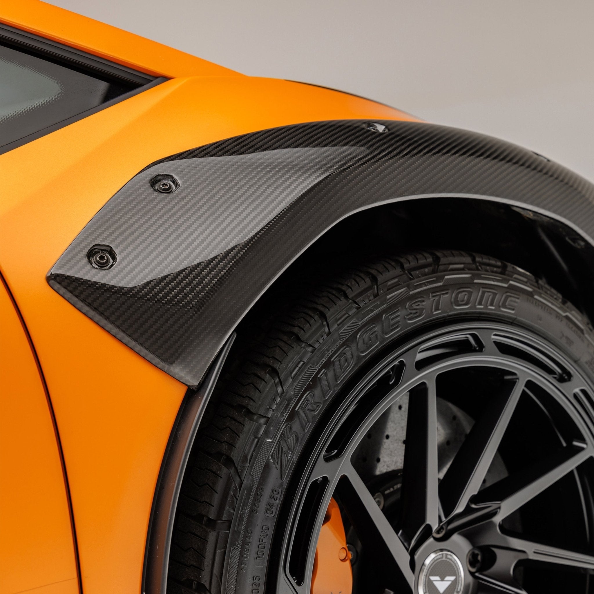 Lamborghini Huracan Sterrato VRS Aero Fender Flares Carbon Fiber by Vorsteiner - AUTOID® - Fender Trim - Vorsteiner