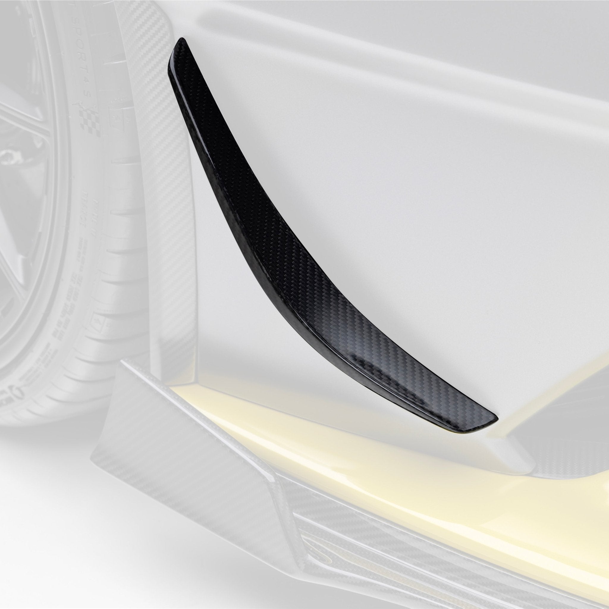 Lamborghini Huracan STO Aero Canards Carbon Fiber by Vorsteiner - AUTOID - Side Skirts & Winglets - Vorsteiner