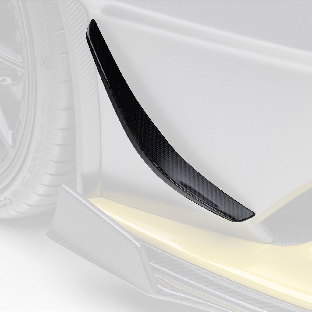 Lamborghini Huracan STO Aero Canards Carbon Fiber by Vorsteiner - AUTOID® - Side Skirts & Winglets - Vorsteiner