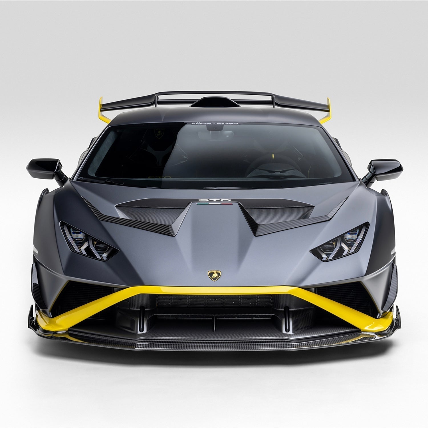 Lamborghini Huracan STO Aero Front Spoiler Carbon Fiber by Vorsteiner - AUTOID® - Front Lips & Splitters - Vorsteiner