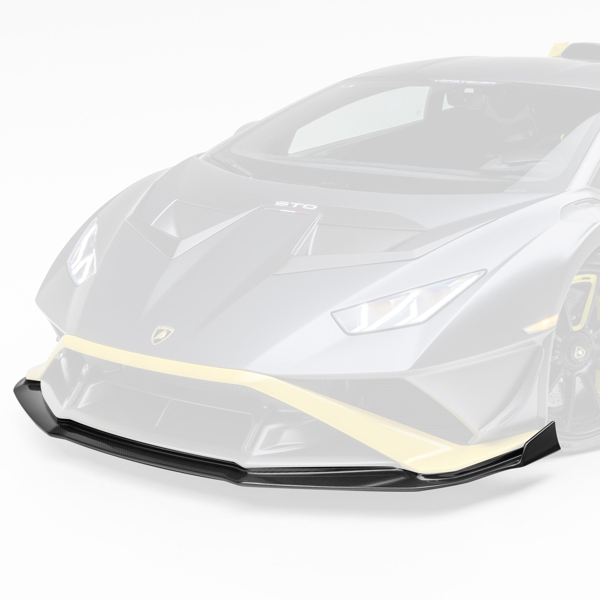 Lamborghini Huracan STO Aero Front Spoiler Carbon Fiber by Vorsteiner - AUTOID - Front Lips & Splitters - Vorsteiner