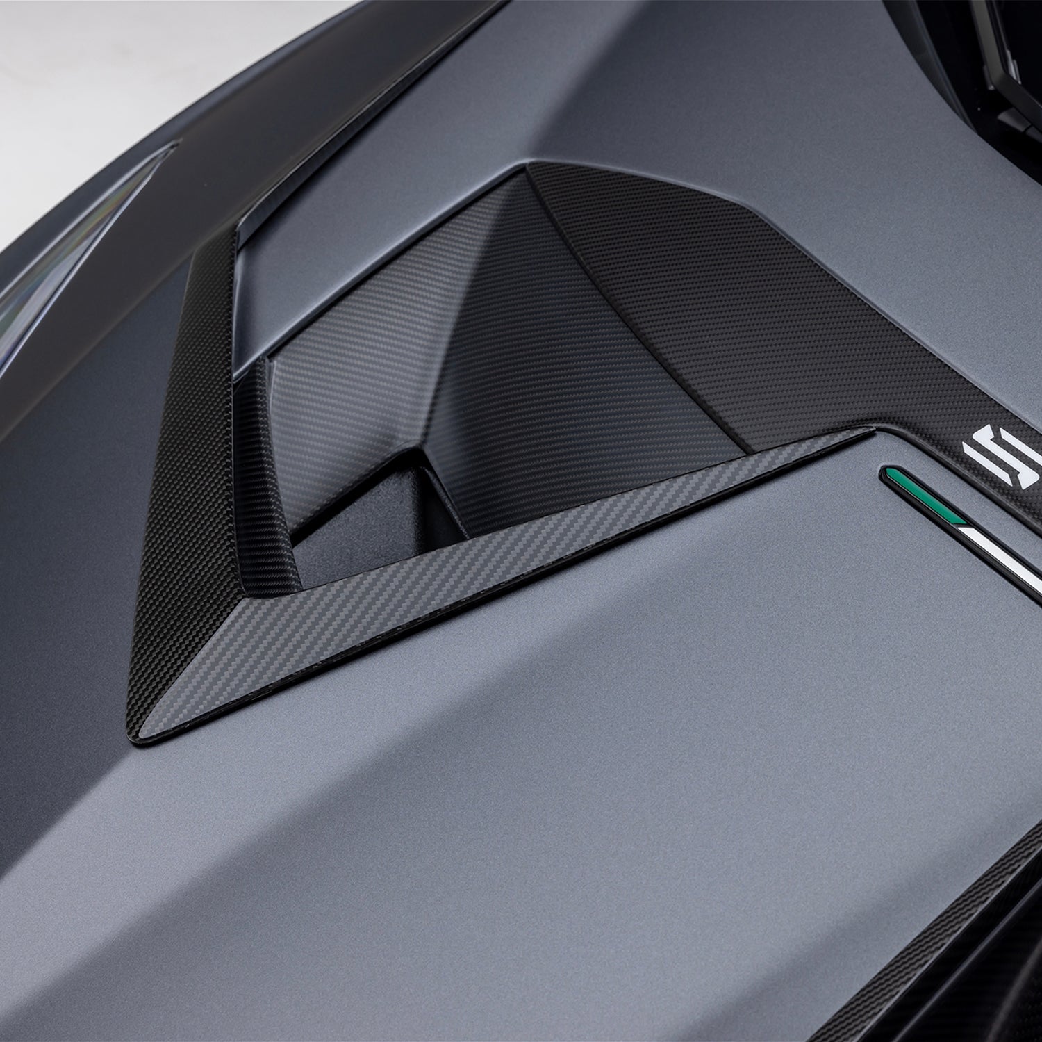 Lamborghini Huracan STO Aero Hood Ducts Carbon Fiber by Vorsteiner - AUTOID - Front Hood - Vorsteiner
