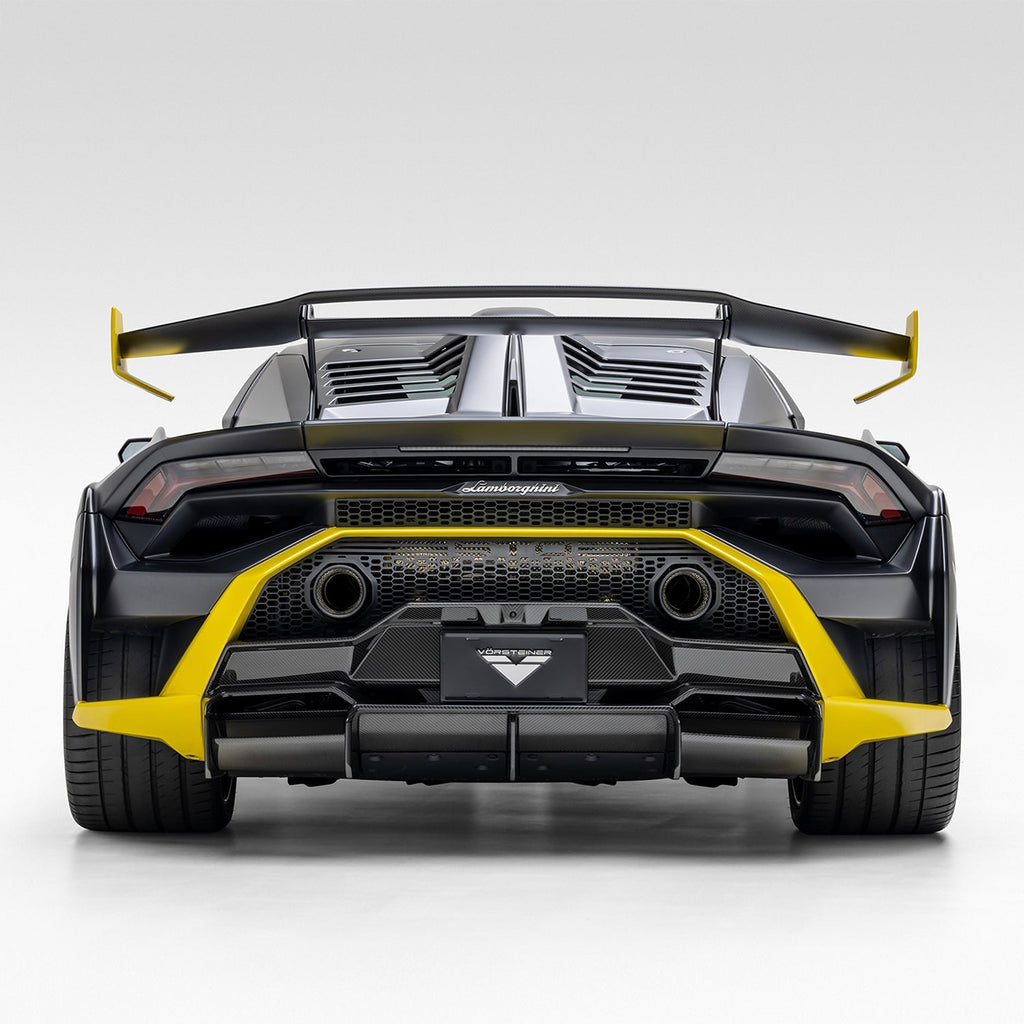 Lamborghini Huracan STO Rear Diffuser Carbon Fiber by Vorsteiner - AUTOID® - Rear Diffusers - Vorsteiner