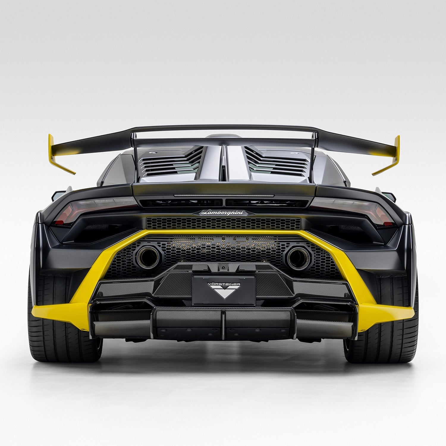 Lamborghini Huracan STO Rear Diffuser Carbon Fiber by Vorsteiner - AUTOID® - Rear Diffusers - Vorsteiner