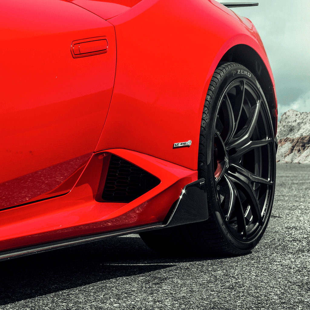 Lamborghini Huracan Verona Edizione Aero Side Blades by Vorsteiner - AUTOID® - Side Skirts & Winglets - Vorsteiner