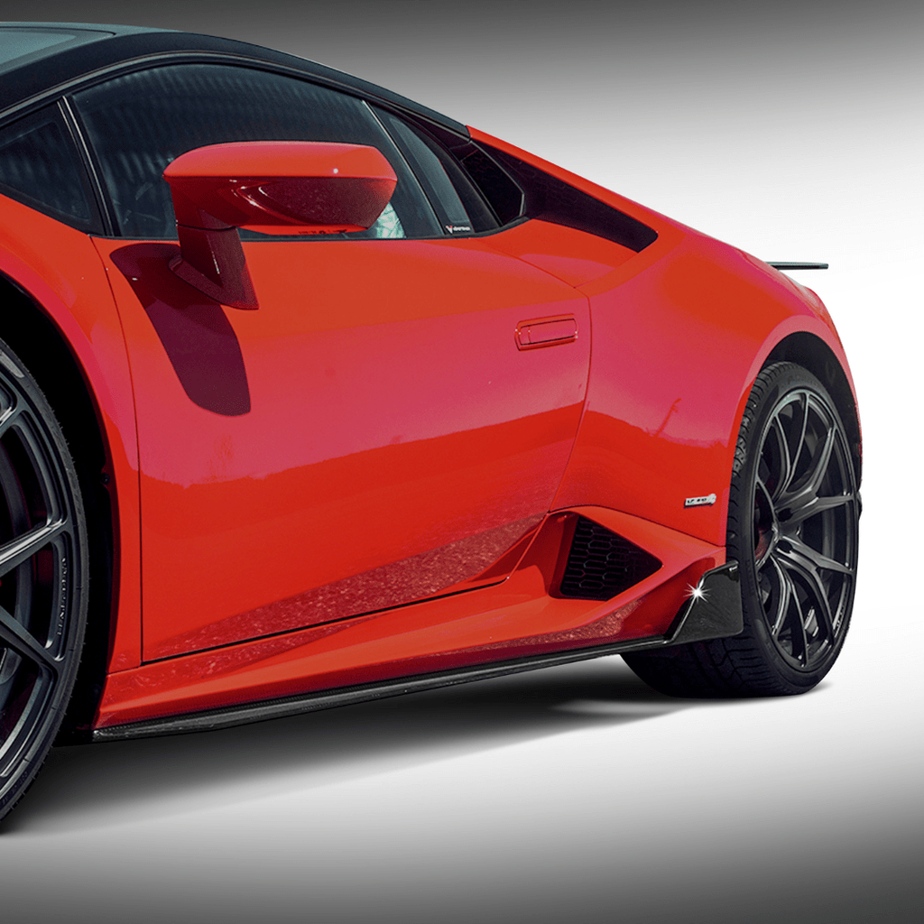 Lamborghini Huracan Verona Edizione Aero Side Blades by Vorsteiner - AUTOID - Side Skirts & Winglets - Vorsteiner