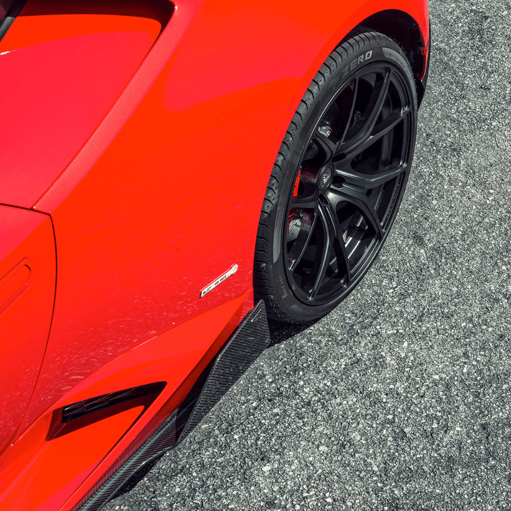 Lamborghini Huracan Verona Edizione Aero Side Blades by Vorsteiner - AUTOID - Side Skirts & Winglets - Vorsteiner