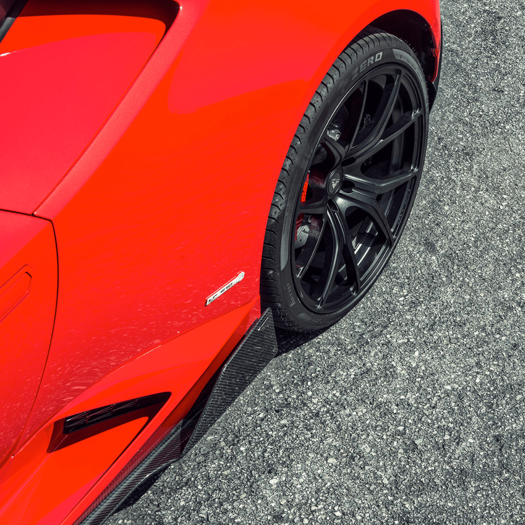 Lamborghini Huracan Verona Edizione Aero Side Blades by Vorsteiner - AUTOID - Side Skirts & Winglets - Vorsteiner