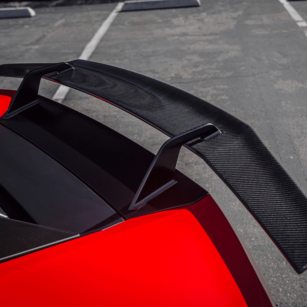Lamborghini Huracan Verona Edizione Aero Wing Blade w/ Aluminum Uprights - AUTOID® - Rear Spoilers - Vorsteiner