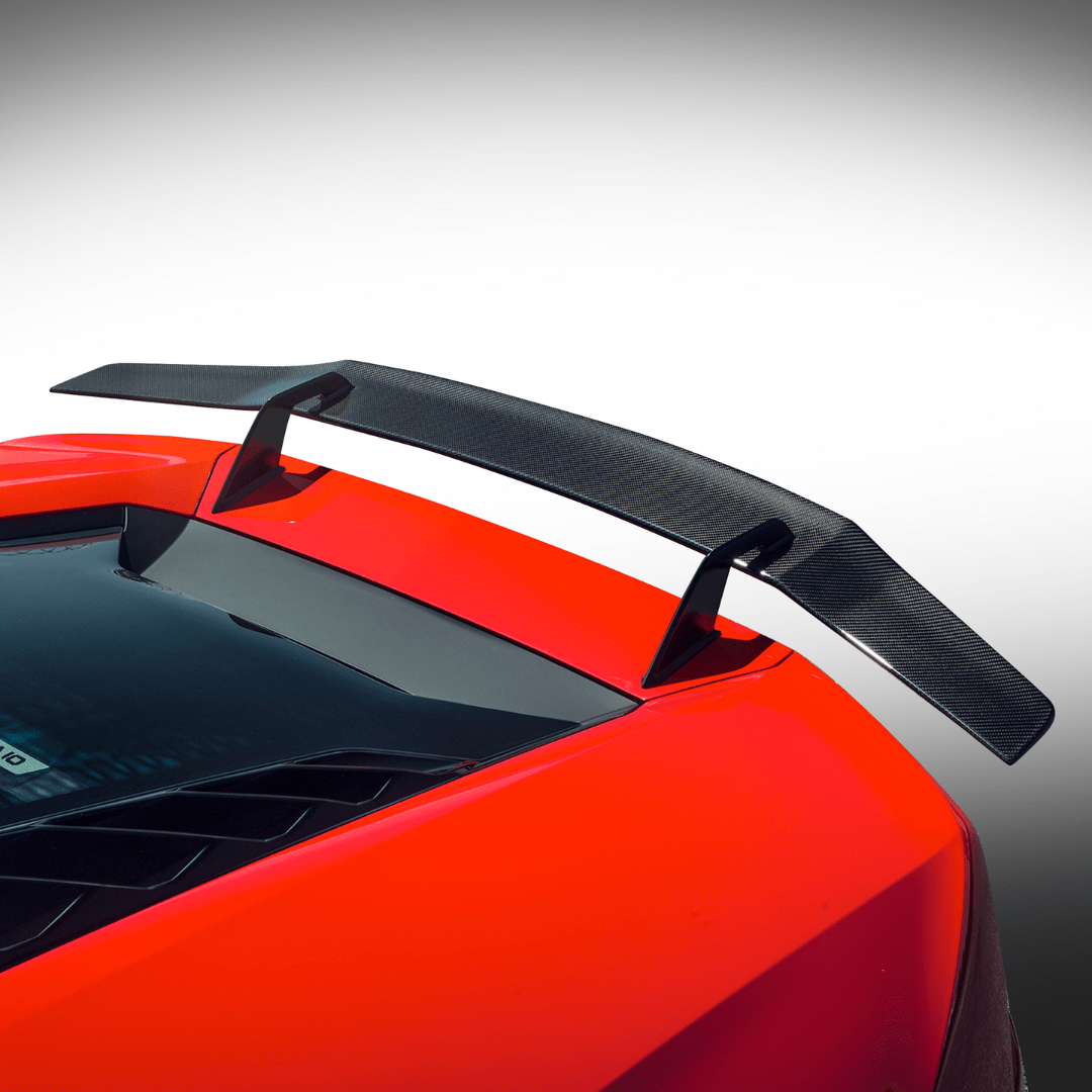 Lamborghini Huracan Verona Edizione Aero Wing Blade w/ Aluminum Uprights - AUTOID - Rear Spoilers - Vorsteiner