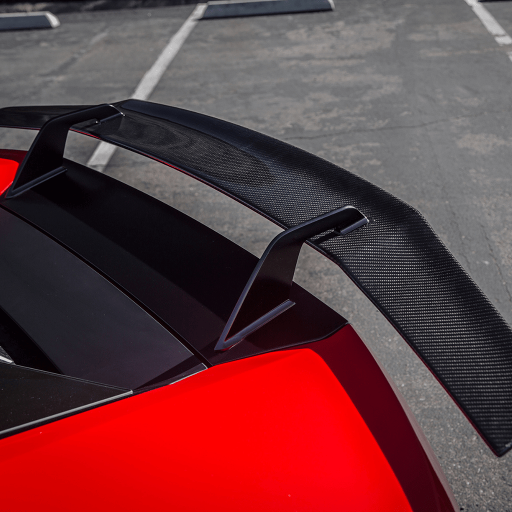 Lamborghini Huracan Verona Edizione Aero Wing Blade w/ Aluminum Uprights - AUTOID - Rear Spoilers - Vorsteiner