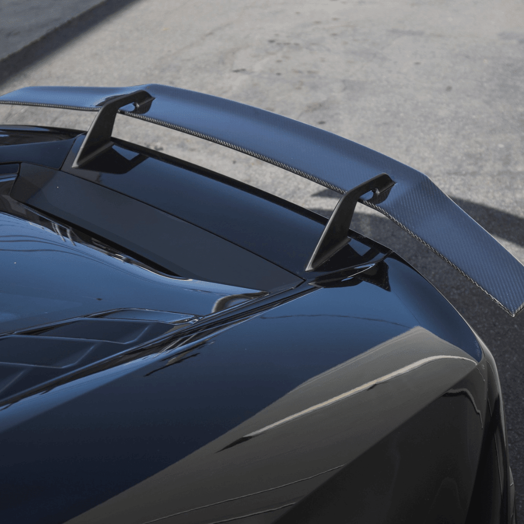 Lamborghini Huracan Verona Edizione Aero Wing Blade w/ Aluminum Uprights - AUTOID® - Rear Spoilers - Vorsteiner